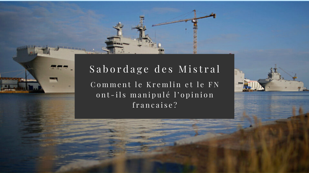 Comment le Kremlin et le FN ont-ils manipulé l'opinion.
