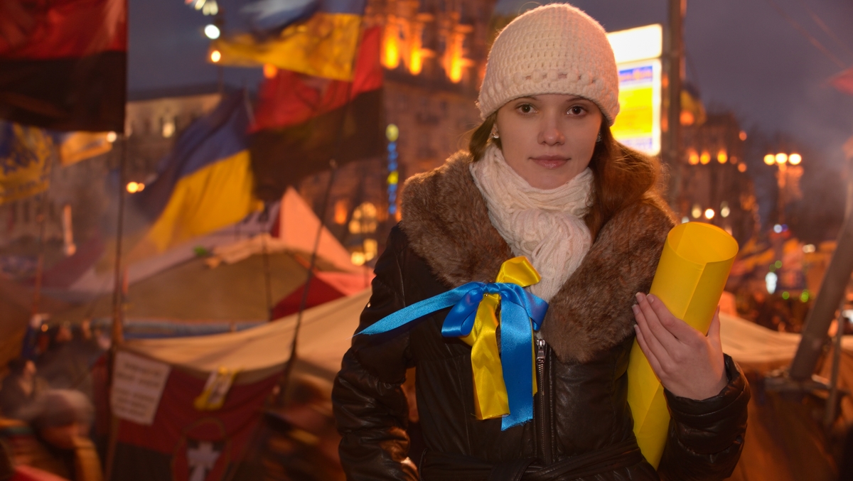 Ber ard Grua Maidan Kiev Olesya