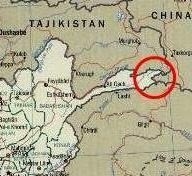 Frontière sino-afghane dans le Wakhan