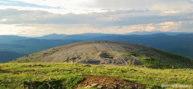Batagol vue d'ensemble, en 2008, depuis l'emplacement de l'observatoire d'Alibert. Photo Bernard Grua
