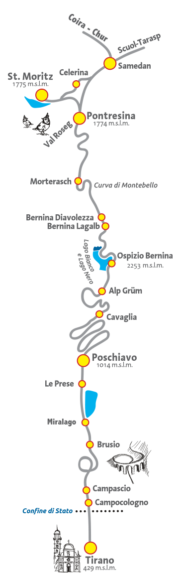 Il trenino rosso Bernard Grua