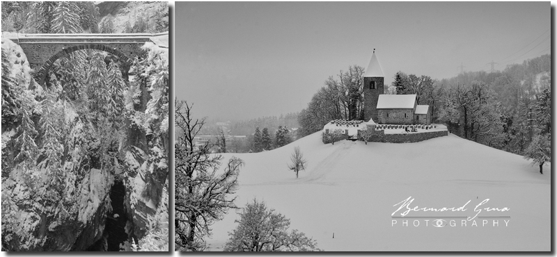 Via Mala St Cassian Sils im Domleschg par Bernard Grua - Rhätishe Bahn, Chemins de fer rhétiques, Bernina Express, Glacier Express
