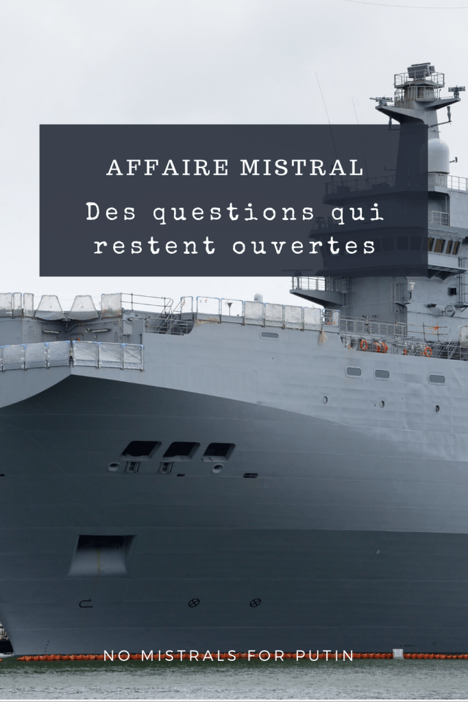 Affaire pistral, des questions qui restent ouvertes. Bernard Grua