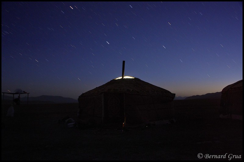 Bernard Grua, heure bleue, blue hour, Tadjikistan, Pamir, Alichour