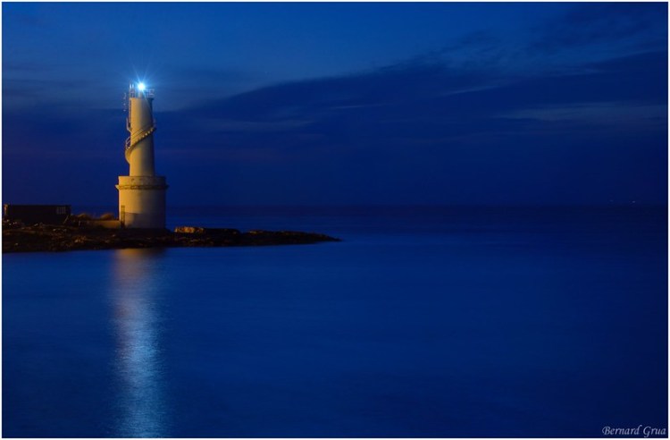 Bernard Grua, heure bleue, blue hour, Espagne, Formentera