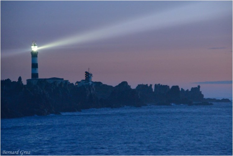 Bernard Grua, heure bleue, blue hour, France, Ouessant