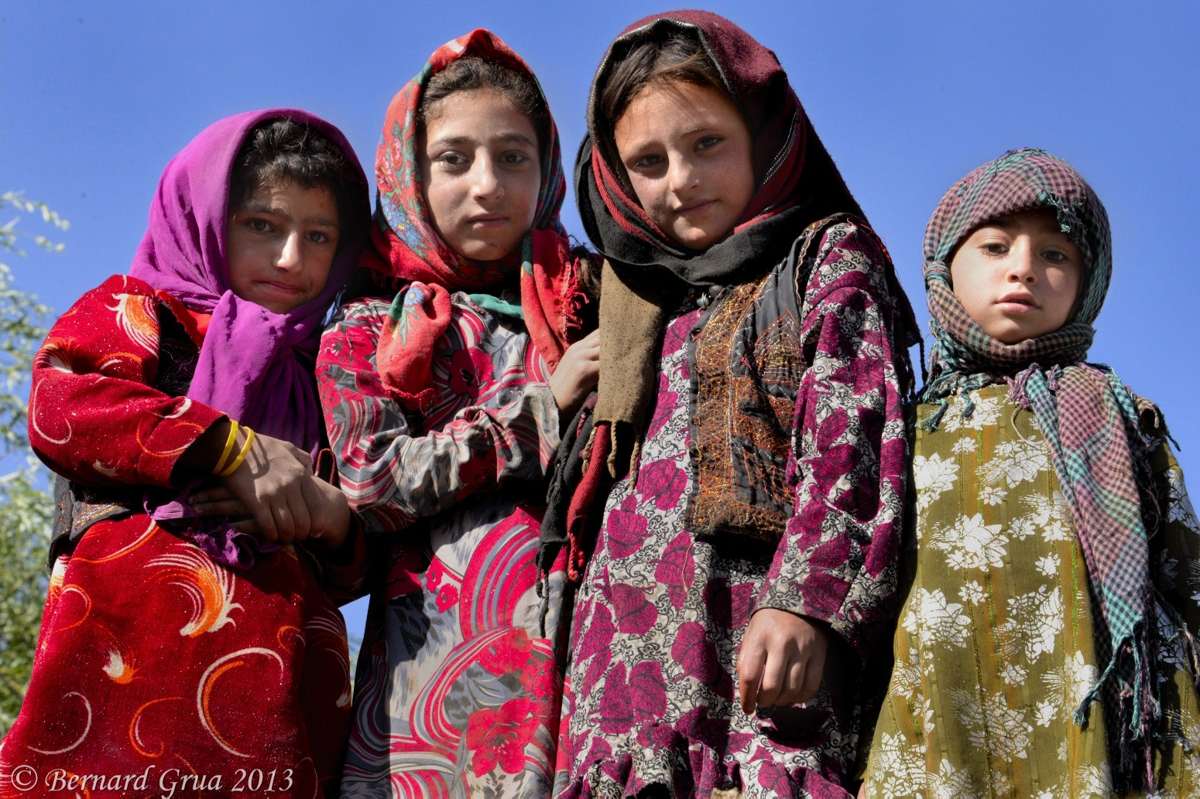 Bernard Grua photographie: Wakhis d'Afghanistan, corridor du Wakhan