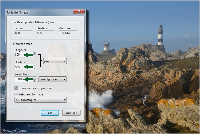 Image retraitée pour un article en ligne sur WordPress. Largeur: 800 pixels. Densité: 100 pixels.