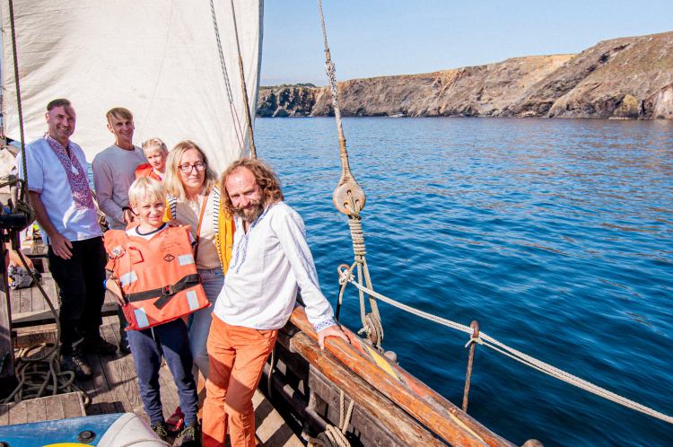 Tchaika Presvyata Pokrova, galère ukrainienne, Iroise, Taras, Photo Mariana Gevak