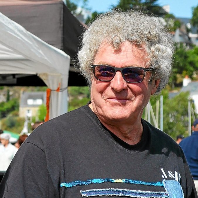 Maurice Le Reste, président de La Belle Angèle, association du patrimoine maritime qui soutenu sans relâche l'équipe de la tchaÏka.