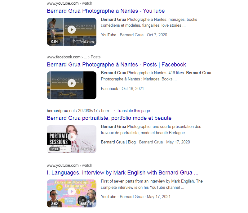 It is of importance you control, at least, the first video answers. You need to have a YouTube channel under your own name. Without being a video man, you can post, there, slideshows with your best pictures. You can also post videos from your mobile phone. Videos with cats are very popular and create engagement (not a joke). Two