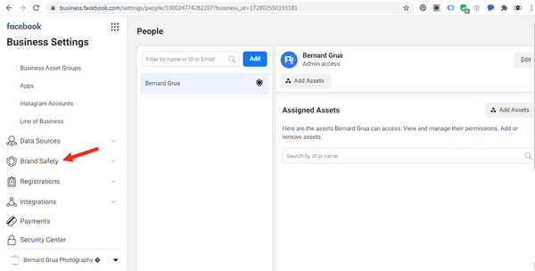 Accéder à Facebook brand safety, par Bernard Grua