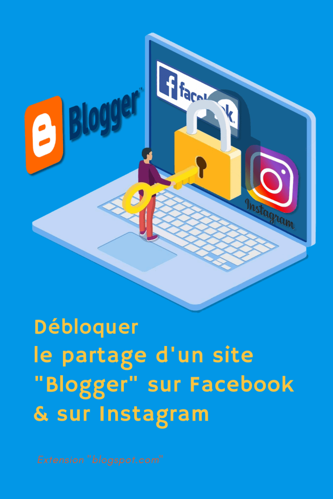Pin Partage Blogger et Blogspot sur Facebook et instagram. Article de Bernard Grua