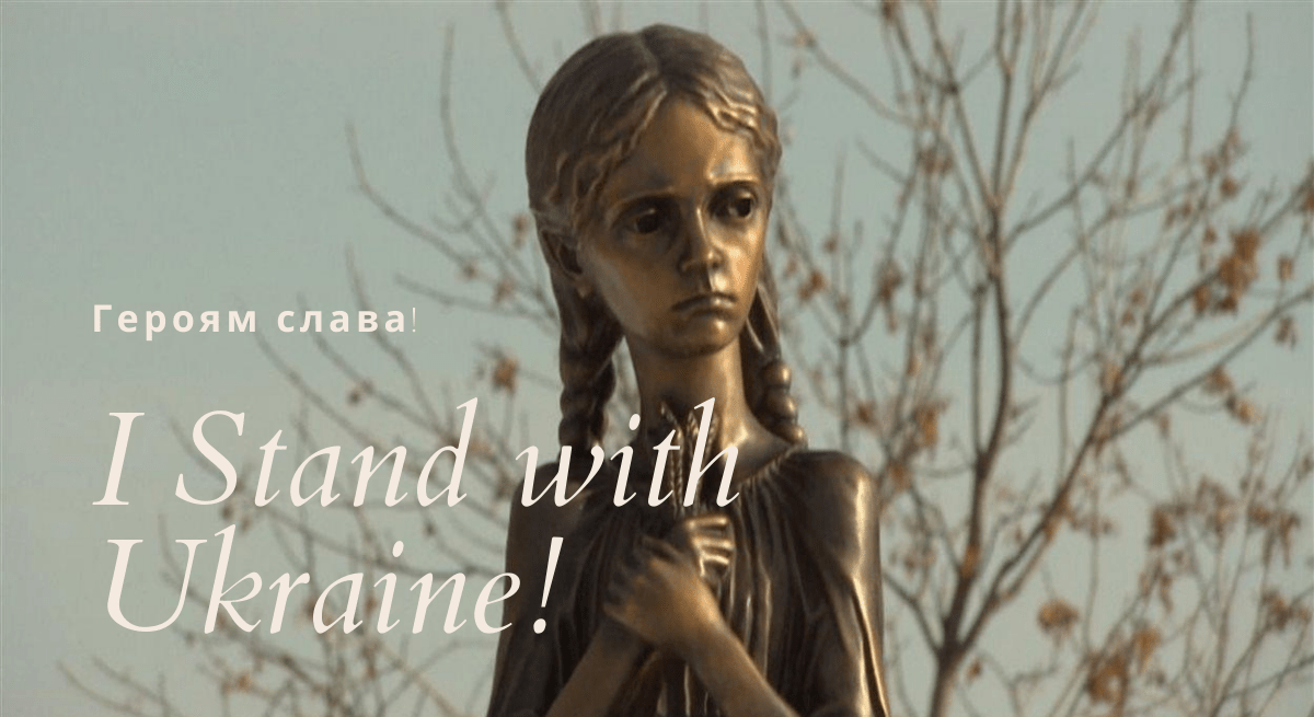 I stand with Ukraine Bernard Grua