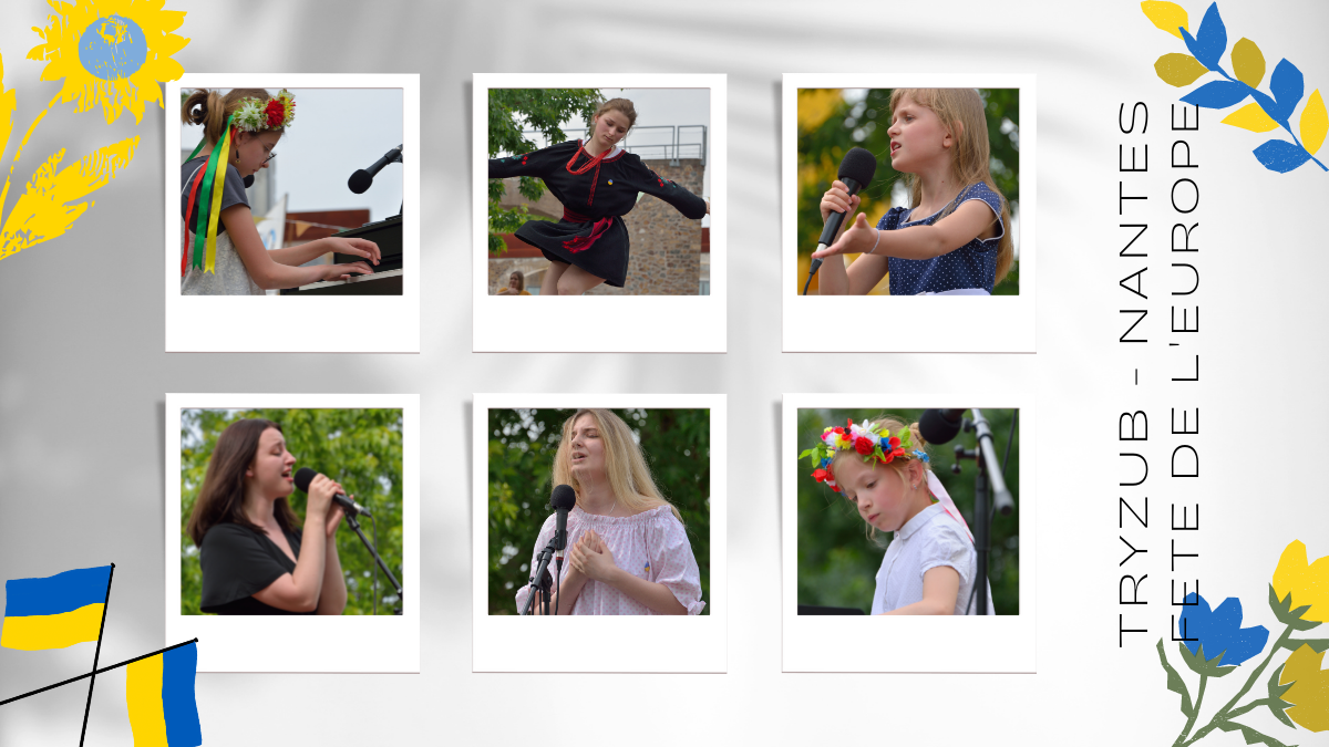 Nantes. L’association « Tryzub » et les Ukrainiennes récemment arrivées ont présenté leur pays à la Fête de l’Europe.