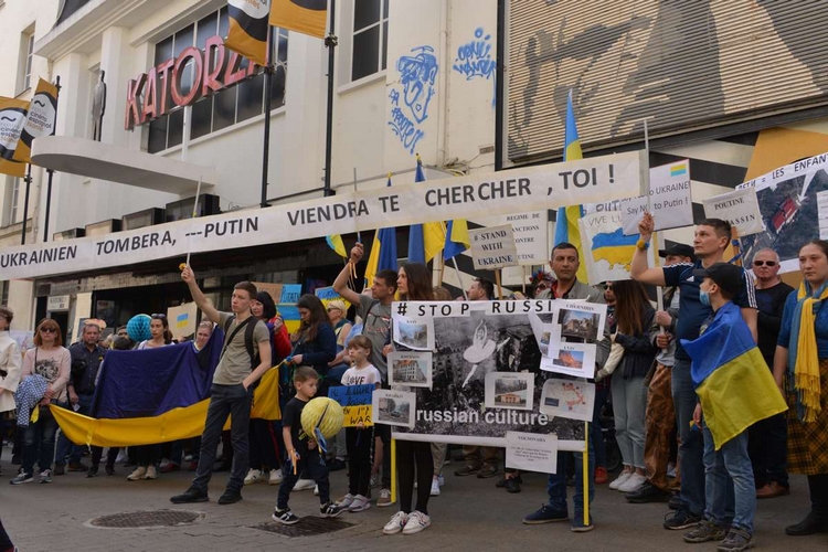 Shtandart, Michel Balique, Amis des Grands Voiliers  : Nantes, Katorza, non au festival du cinéma russe "Entre Lviv et l'Oural", 27 mars 2022