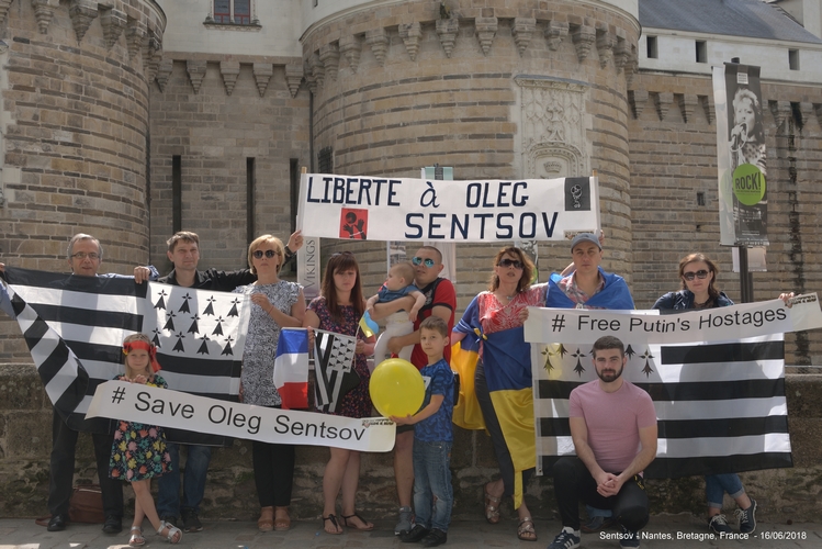 Shtandart, Michel Balique, Amis des Grands Voiliers : Nantes, libérez les otages de Poutine, 18 juin 2016