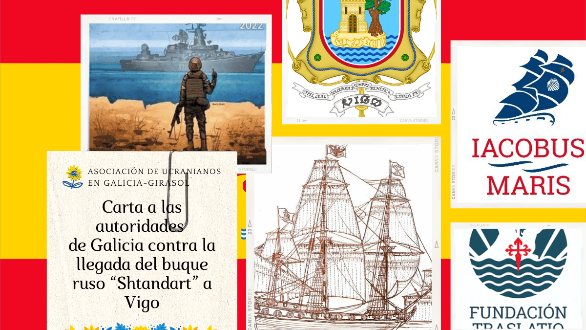 Carta a las autoridades de Galicia contra la llegada del buque ruso “Shtandart” a&nbsp;Vigo