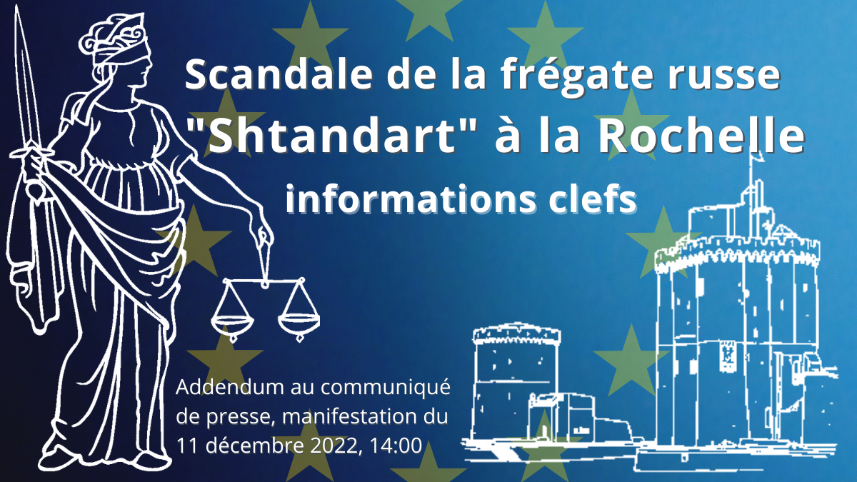 Scandale de la frégate russe Shtandart àLa Rochelle