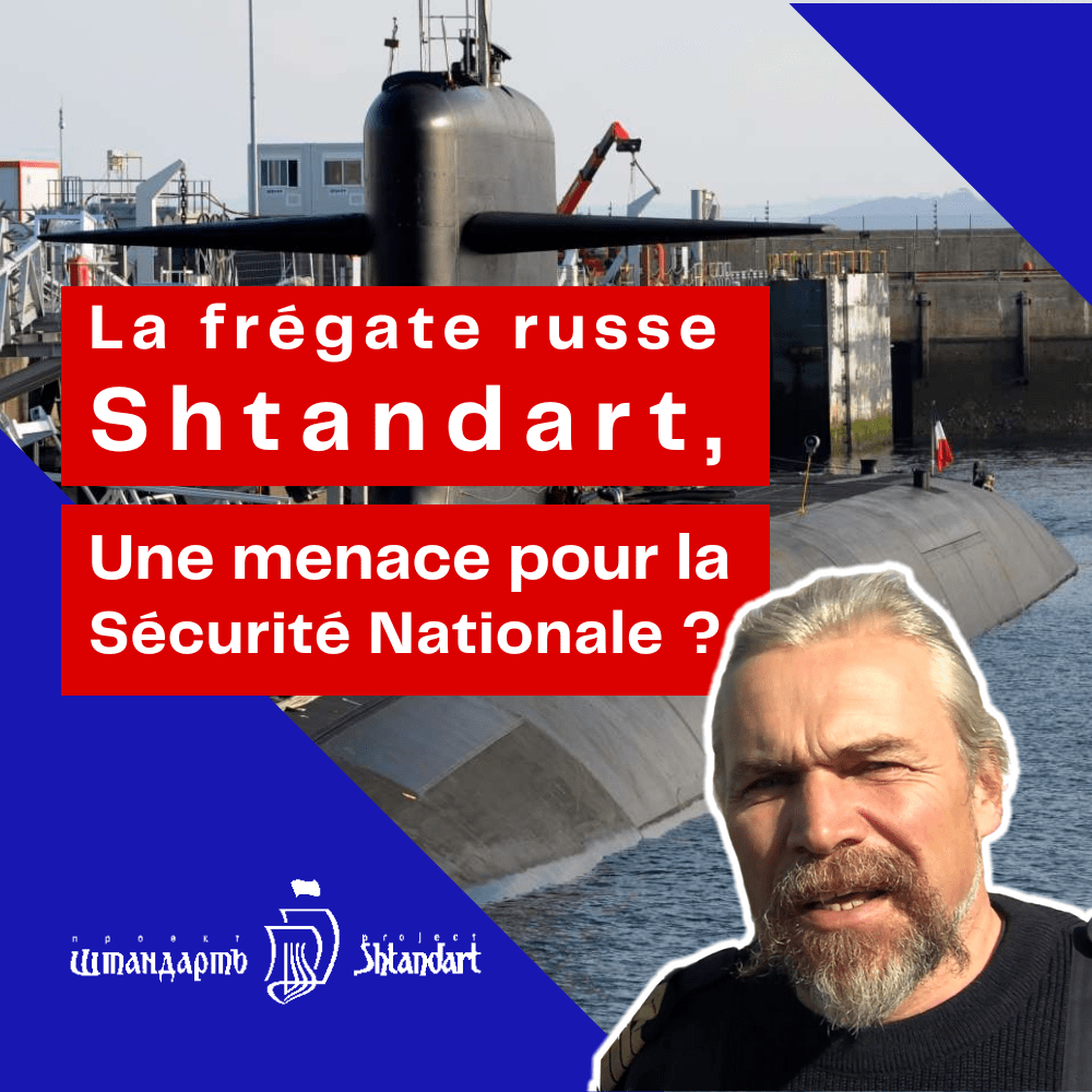 La menace de la frégate russe Shtandart sur la sécurité de la France