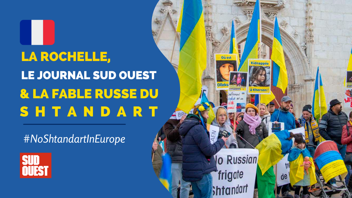 La Rochelle, le journal Sud Ouest et la &laquo;&nbsp;fable russe du Shtandart&nbsp;&raquo;
