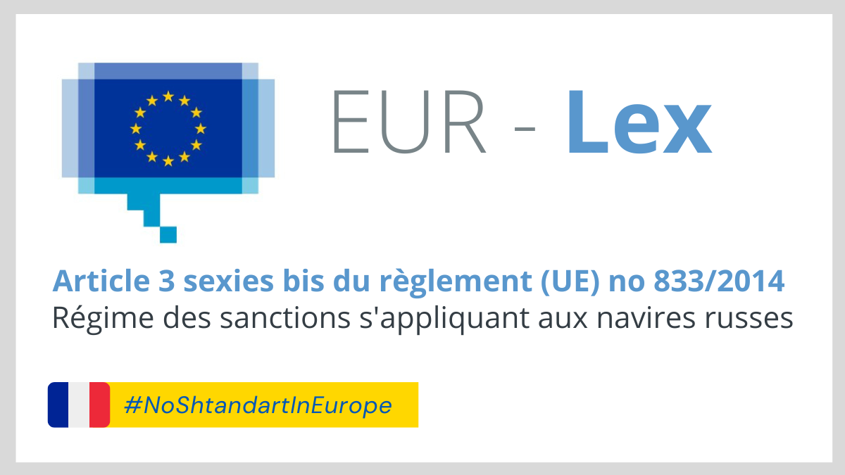 Texte consolidé: Règlement (UE) no 833/2014 du Conseil du 31 juillet 2014 concernant des mesures restrictives eu égard aux actions de la Russie déstabilisant la situation en Ukraine – MAJ 6/10/2022