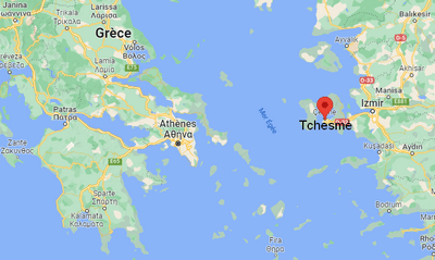 Tchesmé, Grèce Shtandart.