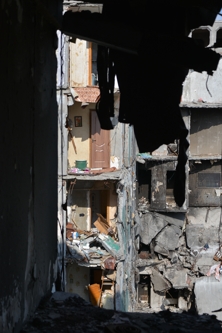 Michel Balique, Amis des Grands Voiliers : Borodyanka, immeuble effondré