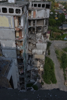 Michel Balique, Amis des Grands Voiliers :Borodyanka, immeuble effondré