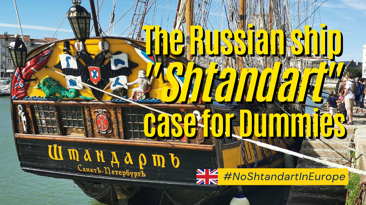 Vladimir Martus and his russian Shtandart frigate case
