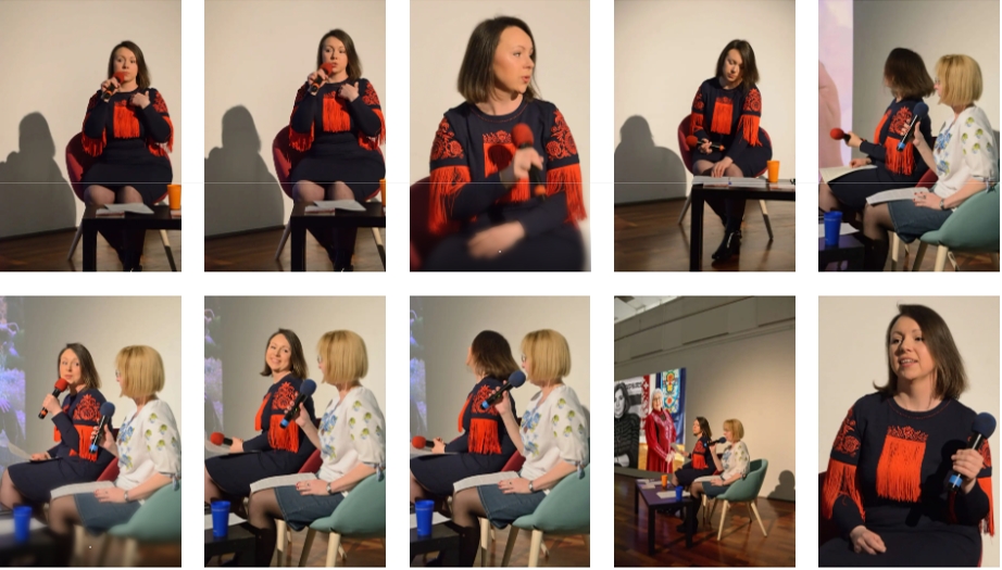 Cosmopolis: conférence d'Olesya Telizhenko directrice de la maison de couture TELIZHENKO.