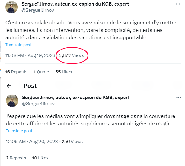 Sergueï Jirnov, Shtandart, Granville