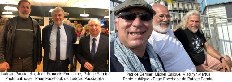 Shtandart: Ludovic Pacciarella, Jean-François Fountaine, Patrice Bernier, Michel Balique et Vladimir Martus