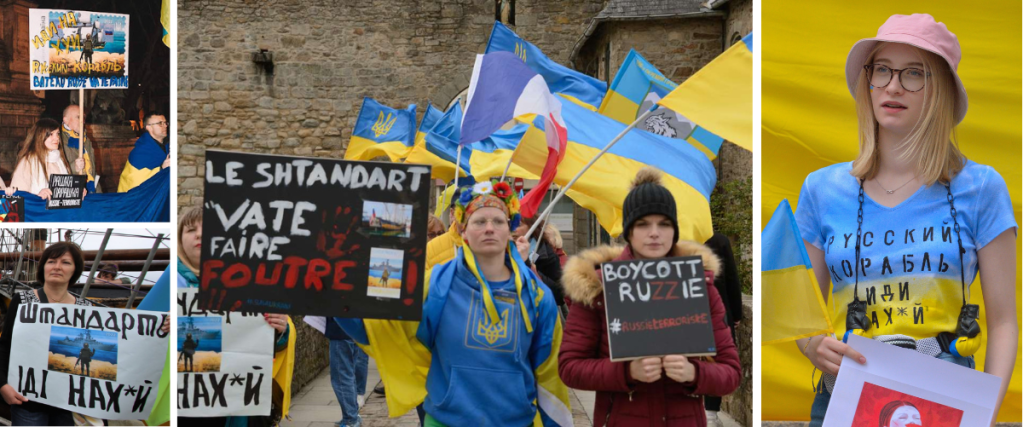 Shtandart: la réplique du garde-frontière de l'île des Serpents au "Moskva" et le destin de ce navire sont une référence permanente des opposants ukrainiens au “Shtandart”.