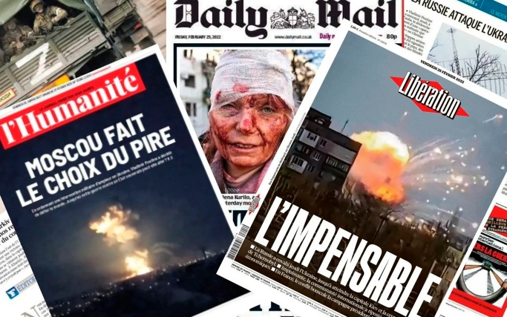 Ukraine, 24 février 2024, presse