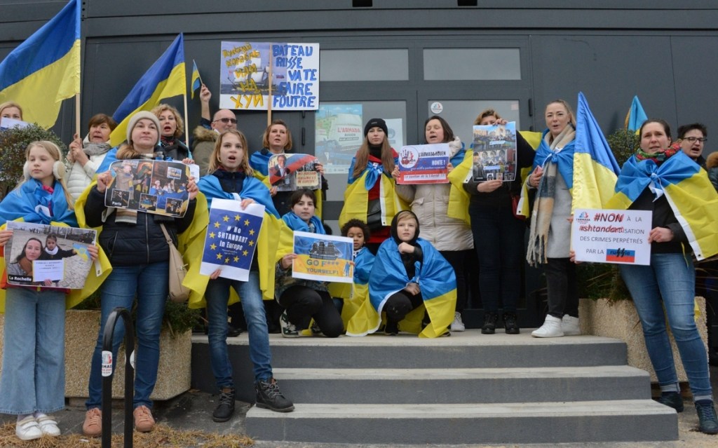 Ukraine, 24 février 2024, contact