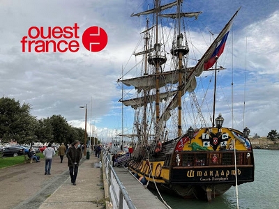 Patrice Bernier, frégate russe Shtandart : Ouest-France - Le navire russe Shtandart, autorisé à s’amarrer dans les ports de France, embarrasse ses protecteurs