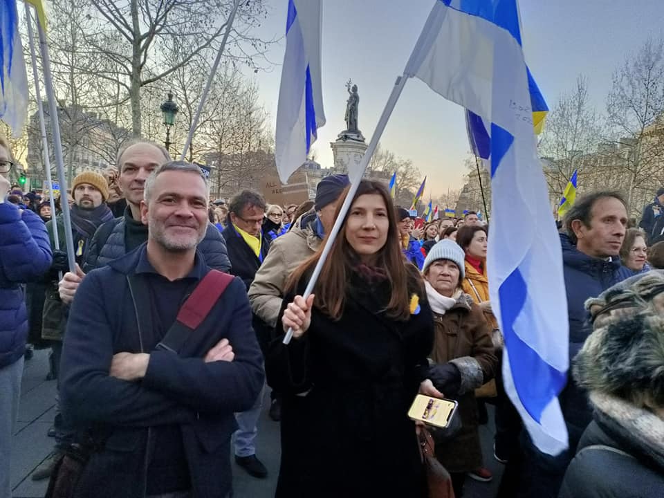 Fêtes Maritimes de La Rochelle, Russie-Libertés et le drapeau des opposants russes à la guerre