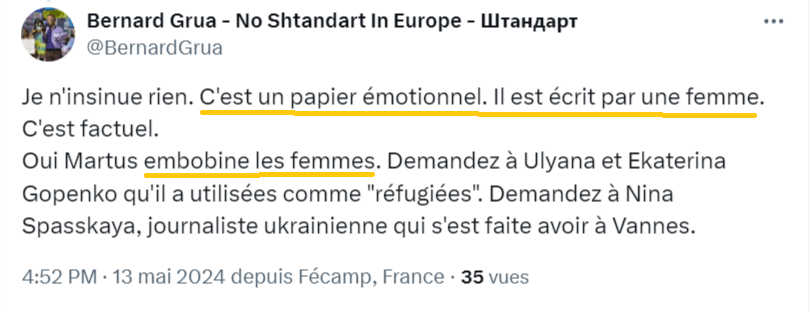 Julien Bouteiller, capture écran, 76actu