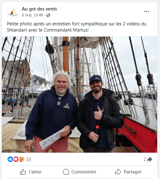 Au gré des vents, Vladimir Martus