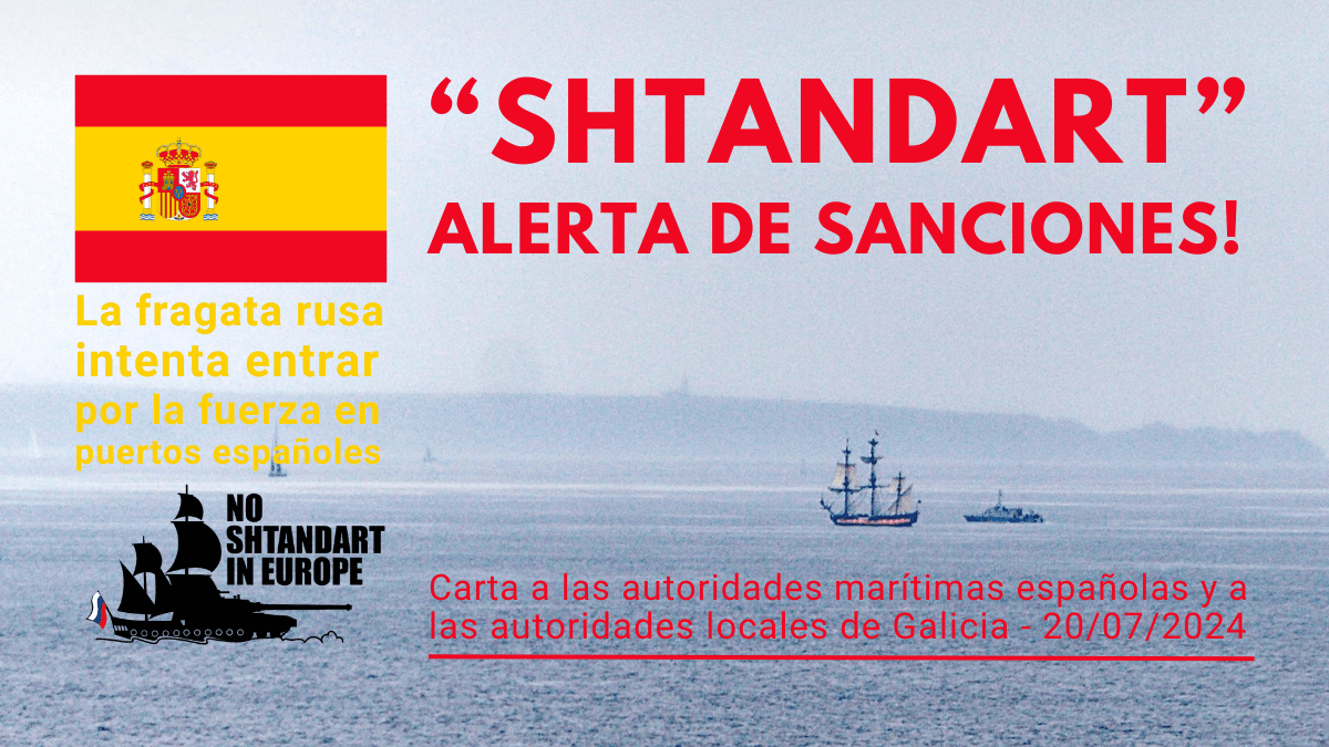 Alerta de sanciones: la fragata  rusa «Shtandart» intenta entrar por la fuerza en puertos&nbsp;españoles