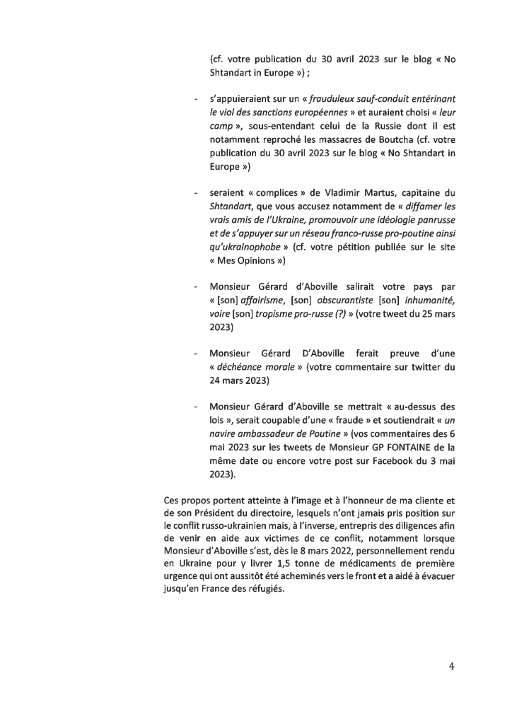 Maître Thierry Clerc pou la Semaine du Golfe , Gérad d'Aboville et Vladimir Martus