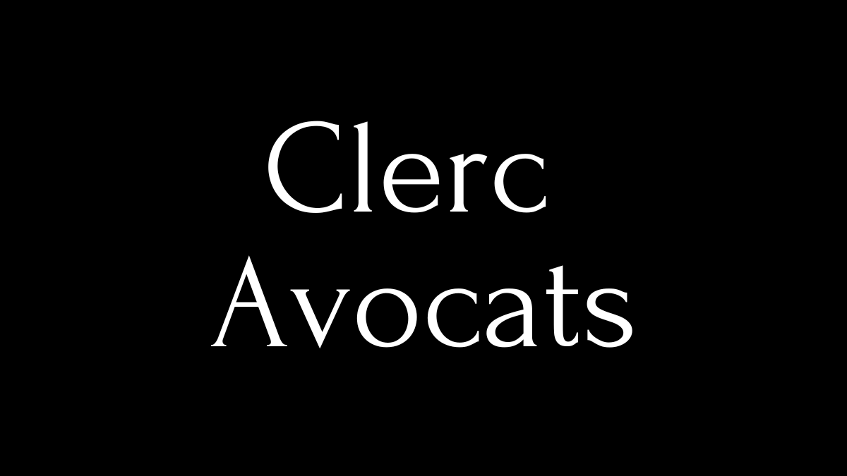 Clerc Avocats : cabinet de Thierry Clerc