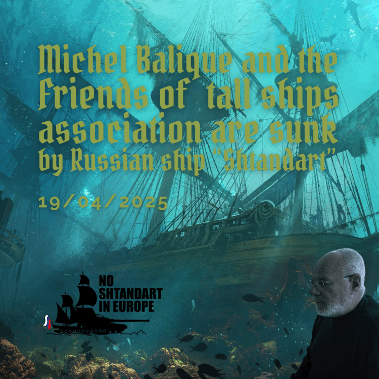 In the abyss, Michel Balique, Amis des grands voiliers - Sail Training Association France, Friends of tall ships