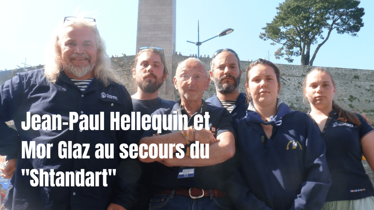 Jean-Paul Hellequin et Mor Glaz au secours du &laquo;&nbsp;Shtandart&nbsp;&raquo;