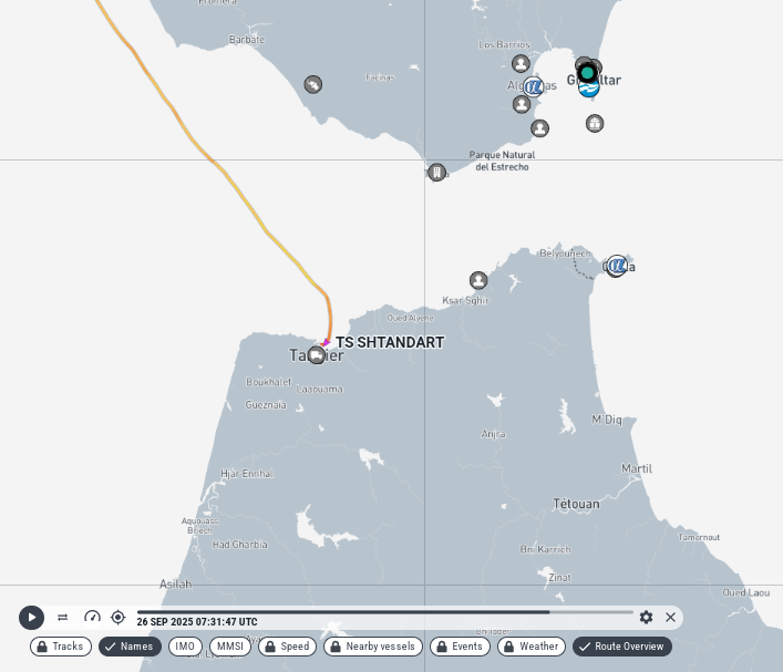 Shtandart, Tangier, 26/09/2025