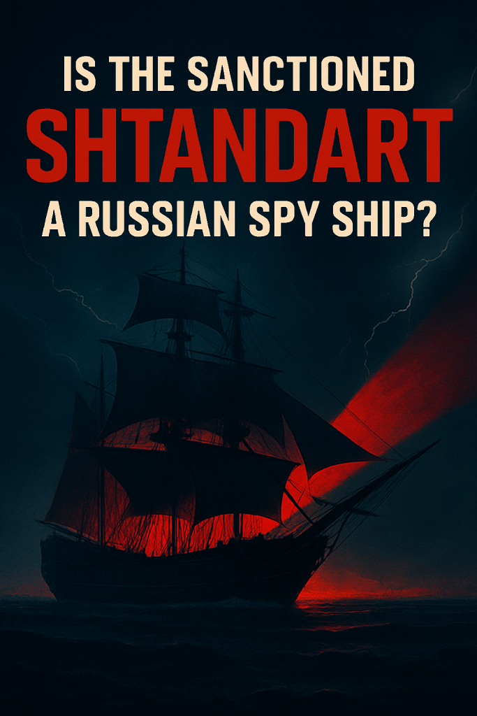 Is the sanctioned "Shtandart" a Russian spy ship?