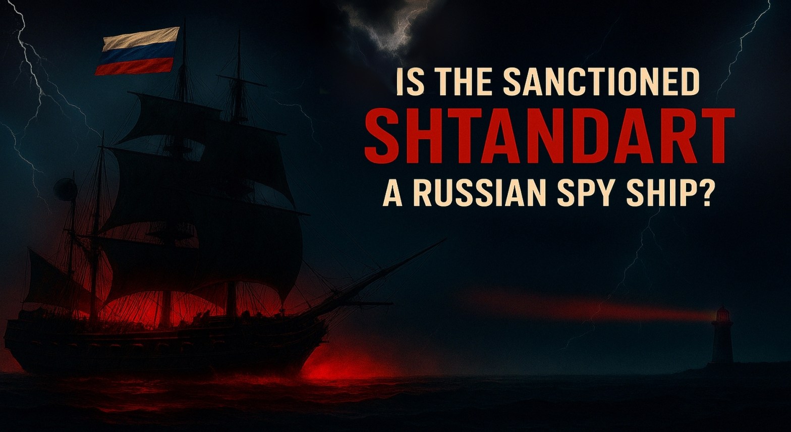 Is the sanctioned "Shtandart" a Russian spy ship?
