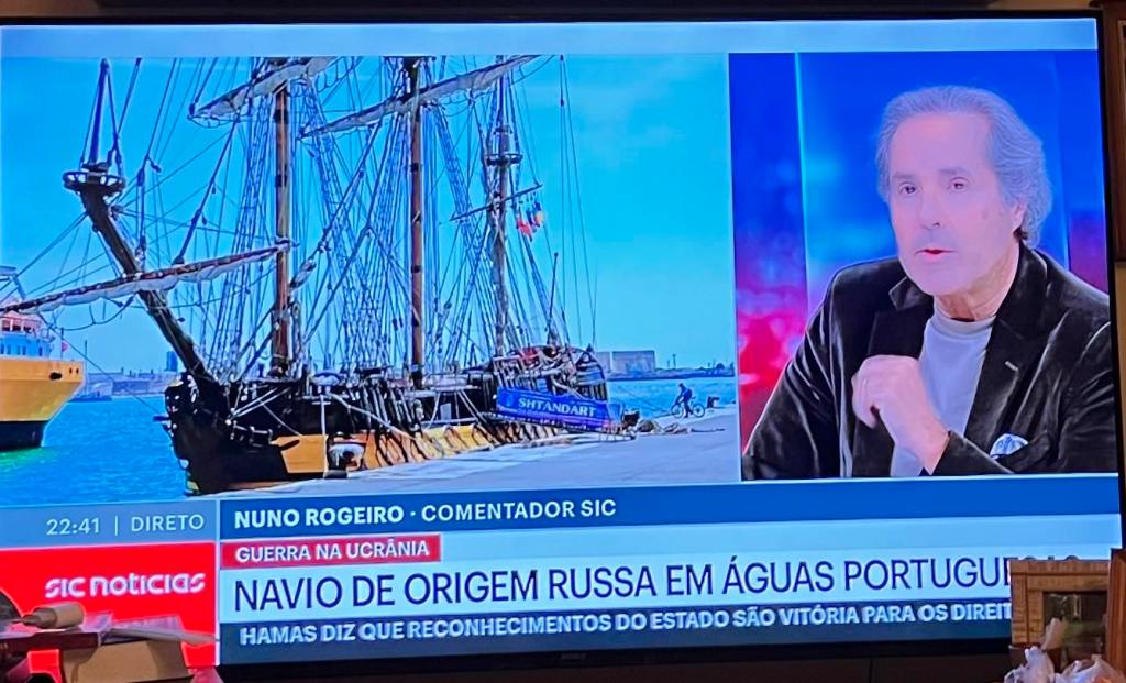 Bloqueio do navio russo TS Shtandart no Douro: Leixões, Matosinhos, Porto, Vila Nova…