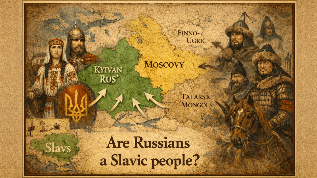 Ethnicity, nobility and religion: understanding why Russia cannot claim the status of a Slavic people.